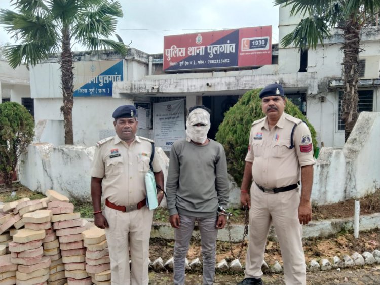 मोबाइल लूट मामले में फरार आरोपी गिरफ्तार, पुलगांव पुलिस की कार्रवाई