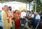44 छात्राओं को मिली मुफ्त साइकिलें, विधायक ललित चंद्राकर ने किया वितरण
