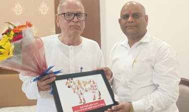 सनातन धर्म गौ रक्षा वाहिनी के राष्ट्रीय अध्यक्ष बने संजय तिवारी, RSS के बिसरा राम यादव ने दी बधाई और आशीर्वाद