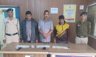 छत्तीसगढ़ में नकली नोट गिरोह का भंडाफोड़, तीन आरोपी गिरफ्तार