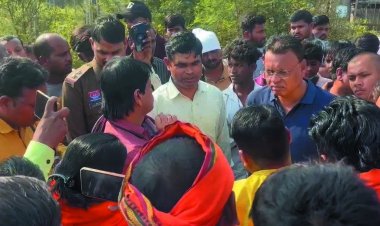 करंट लगने से बिजली कर्मी की मौत, गुस्साए ग्रामीणों ने किया चक्का जाम