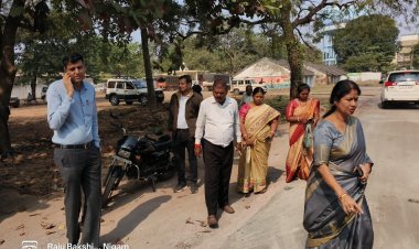 गुणवत्तापूर्ण डामरीकरण सड़क निर्माण सर्वोपरि, महापौर व आयुक्त ने वार्ड 36 व 53 में कार्यों का किया निरीक्षण