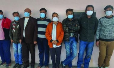 विदेश में बैठे साइबर ठगों के लिए काम करने वाले नेटवर्क का पर्दाफाश,  8 आरोपी गिरफ्तार