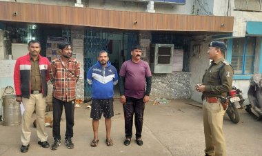 300 से ज्यादा बदमाशों की चेकिंग, 33 पर की गई प्रतिबंधात्मक कार्रवाई