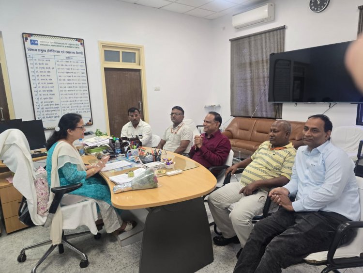 सेक्टर 9 अस्पताल के निजीकरण का हर स्तर पर विरोध करेगा बीएमएस