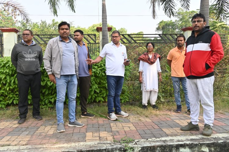 आयुक्त ने उद्यानों की साफ-सफाई व्यवस्था का लिया जायजा 