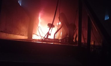 जिम में भीषण आग, फायर ब्रिगेड की तत्परता से बड़ा हादसा टला, देखे VIDEO