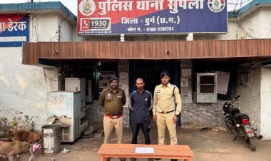 सुपेला में नकबजनी का खुलासा, आरोपी गिरफ्तार, सोने का लॉकेट बरामद