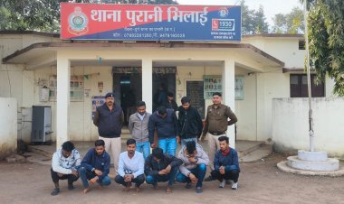 पुरानी भिलाई और नंदिनी नगर में जुए के फड़ों पर पुलिस की रेड, 12 आरोपी गिरफ्तार