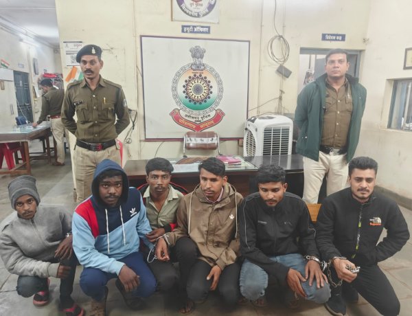 पुलिस की बड़ी कार्रवाई, 840 नशीली दवाएं जब्त, छह आरोपी जेल भेजे गए