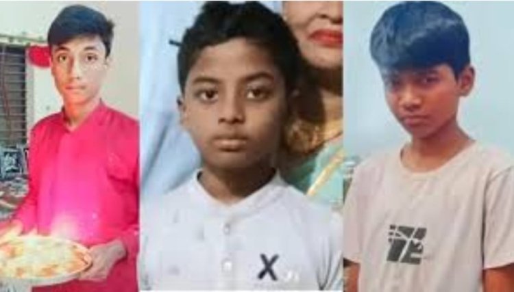 हसदेव नदी में डूबे तीनों बच्चों के शव मिले