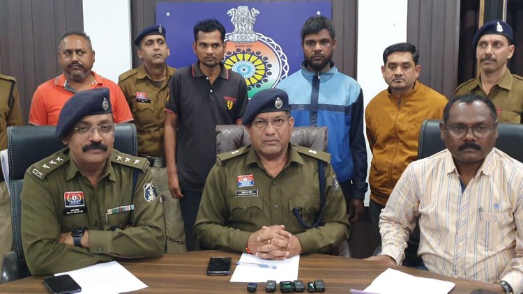भिलाई के मंदिरों में चोरी करने वाला 2 सीरियल चोर गिरोह गिरफ्तार, ज्वेलर्स संचालक भी पकड़ा गया, 5 वारदातों का खुलासा