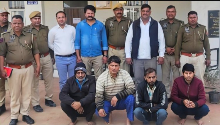 नकली घी फैक्ट्री का भंडाफोड़, 7500 किलो घी जब्त, चार गिरफ्तार