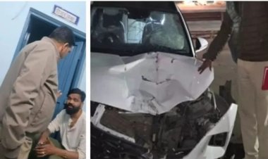 बीजेपी विधायक के बेटे पर हिट-एंड-रन का केस, बाइक सवार गंभीर घायल