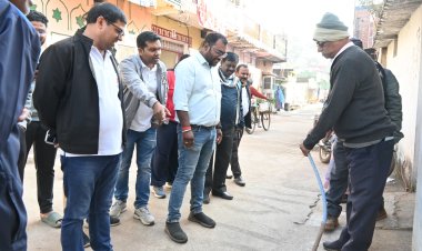 शास्त्री नगर क्षेत्र में नाले के किनारे 40 परिवारों ने किया अतिक्रमण, होगी कार्रवाई