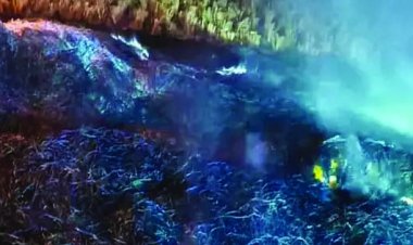 पुआल में जलकर प्लास्टिक व्यापारी की मौत, आत्महत्या की आशंका