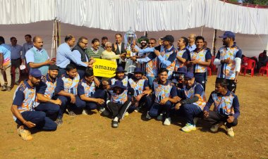 जेके लक्ष्मी सीमेंट में जेकेपीएल क्रिकेट लीग का समापन, टाइगर्स बनी चैंपियन