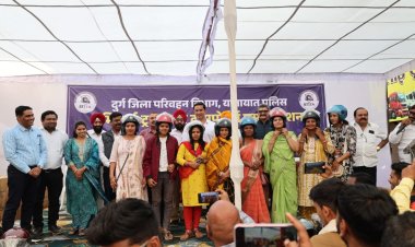 स्व. बीरा सिंह के सपनों को आगे बढ़ा रहे इंद्रजीत सिंह, 500 हेलमेट वितरित, 50 से अधिक ने किया रक्तदान