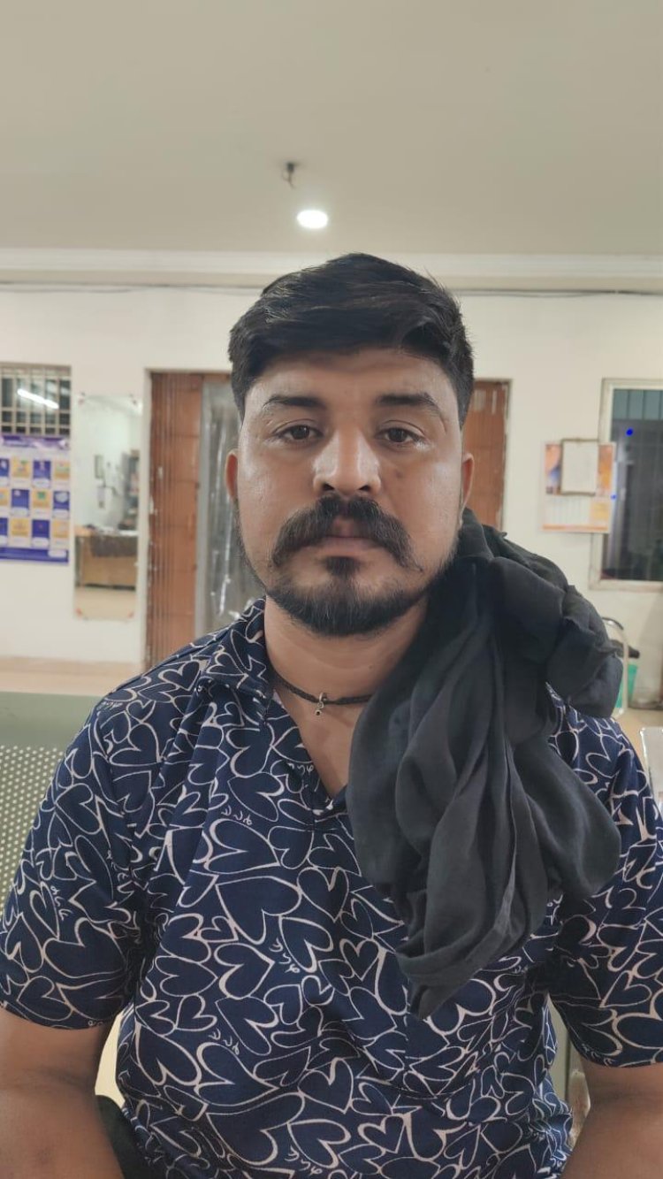 रसमड़ा हाईवे की रेलिंग तोड़ने वाला ट्रक चालक गिरफ्तार, वाहन जब्त