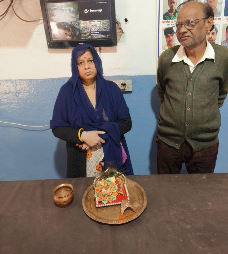 भिलाई के मंदिरों में चोरी करने वाला गिरोह पकड़ाया, महिला समेत दो आरोपी गिरफ्तार