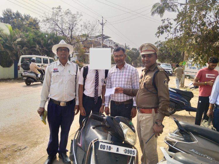 स्कूल छुट्टी के समय सख्ती: नाबालिगों के वाहन चलाने पर यातायात पुलिस की कार्रवाई, ₹62,500 का ई-चालान