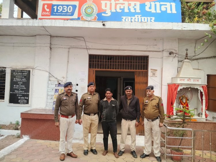 पुलिस ने गांजा बेचते आरोपी को पकड़ा, 90 हजार रुपए के 1 किलो 900 ग्राम गांजा जब्त