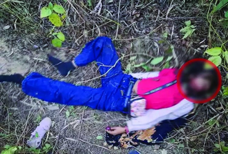 युवती की गला रेंतकर हत्या, मोरभंज डेम के पास जंगल किनारे मिला शव