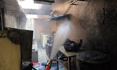 भिलाई के इस रेस्टोरेंट में लगी आग, दमकल ने समय पर पाया काबू