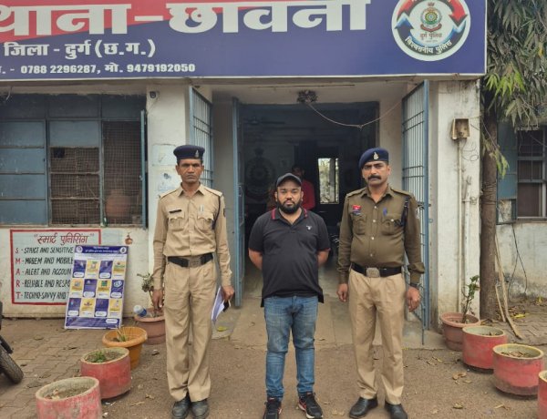 जमीन बेचने के नाम पर 13 लाख की ठगी, छावनी पुलिस ने आरोपी को दबोचा