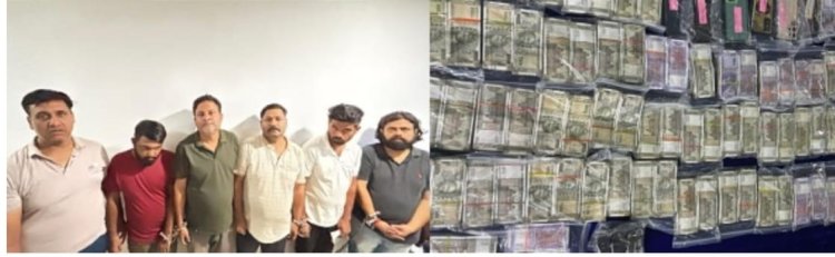 -20 वर्ल्ड कप से पहले रायपुर में ऑनलाइन सट्टा गिरोह का भंडाफोड़, 37.50 लाख नकद के साथ 6 गिरफ्तार