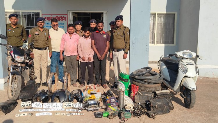 मैकेनिक निकला बाइक चोर, गाड़ियां काटकर कबाड़ियों को बेचता था