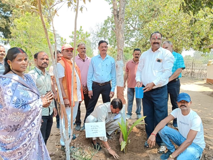 दंतेवाड़ा के कसौली कैंप में गरिमामयी कार्यक्रम, नए हॉट/निर्देशन स्थल का उद्घाटन और पौधारोपण