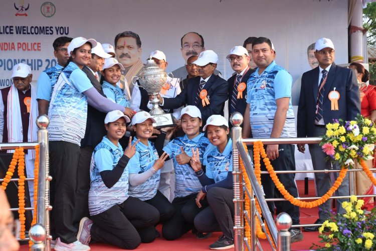 दुर्ग में 14वीं अखिल भारतीय पुलिस तीरंदाजी प्रतियोगिता का समापन, सीआईएसएफ समेत छह टीमों को CM साय ने किया सम्मान