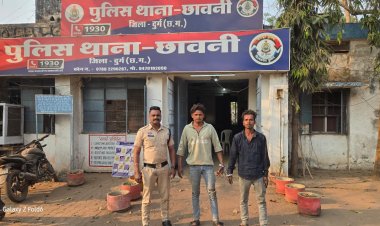 पावर हाउस चौक पर धारदार हथियार लहराने वाला युवक गिरफ्तार