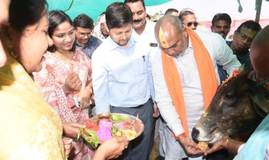 दुर्ग जिले में चार गौ-धाम योजना की शुरुआत, पशु संरक्षण और ग्रामीण रोजगार को मिलेगा बढ़ावा