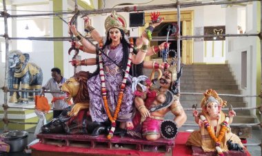 तीर्थराज देवी निकुंभला मंदिर, जय शक्ति आश्रम में दुर्गा महायज्ञ का भव्य शुभारंभ: चैत नवरात्रि पर गूंजे जयकारे, दूर-दूर से पहुंचे श्रद्धालु