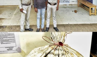 जामुल में नशे पर बड़ी कार्रवाई, 5 किलो 876 ग्राम गांजा के साथ आरोपी गिरफ्तार