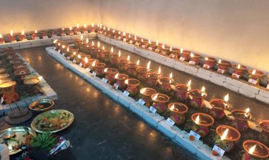 कालीबाड़ी हुडको में ज्योति कलश स्थापना, मंत्रोच्चार और भक्ति से गूंजा परिसर