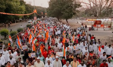 भिलाई बचाओ आंदोलन का दूसरा चरण: 1000 कदम की मौन पदयात्रा, बीएसपी प्रबंधन को 30 दिन का अल्टीमेटम