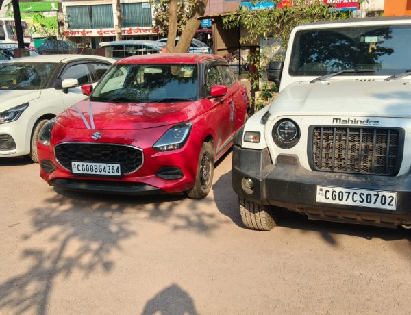 दुर्ग में वाहन किराये के नाम पर बड़ा ठगी गिरोह बेनकाब, 10 वाहन जब्त, 2 आरोपी गिरफ्तार