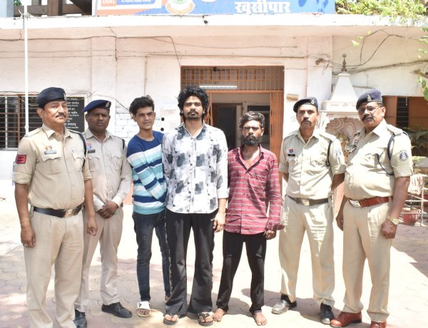 भिलाई में हेरोइन गिरोह का भंडाफोड़ | अमृतसर कनेक्शन उजागर | 3 आरोपी गिरफ्तार | करीब 8 लाख 65 हजार का हेरोइन जब्त