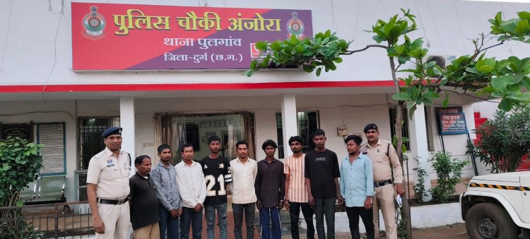 होली से पहले दुर्ग पुलिस की सख्ती: 2 दिन में 121 आदतन आरोपी जेल भेजे गए