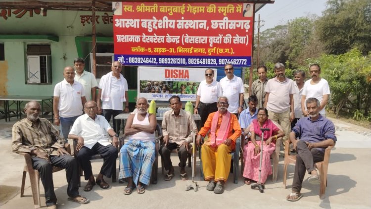 बुज़ुर्ग, निराश्रित और मानसिक रूप से कमजोर महिलाओं के बीच मनाया सेवा का पर्व