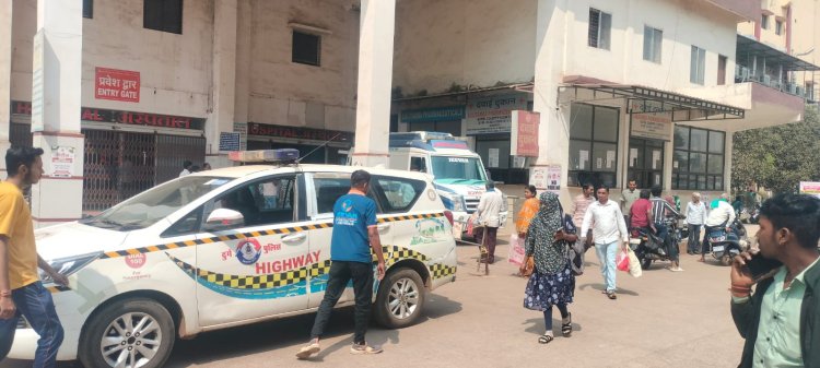 भिलाई से रायपुर तक बना ग्रीन कॉरिडोर, गंभीर मरीज को पहुंचाया अस्पताल