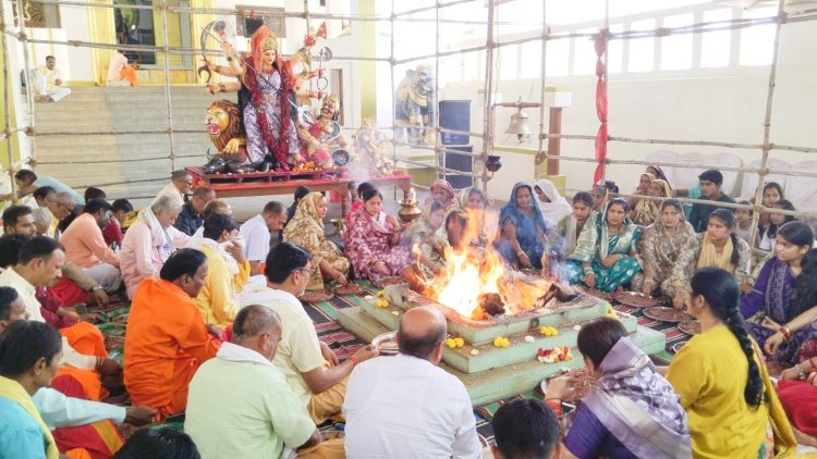 तीर्थराज देवी निकुंभला मंदिर, जय शक्ति आश्रम में दुर्गा महायज्ञ का समापन