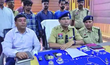 अंतरराज्यीय चोर गिरोह का पर्दाफाश, हैदराबाद से 3 आरोपी गिरफ्तार