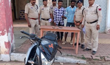 रात में ट्रक चालक से झपटमारी, 24 घंटे में दो आरोपी गिरफ्तार