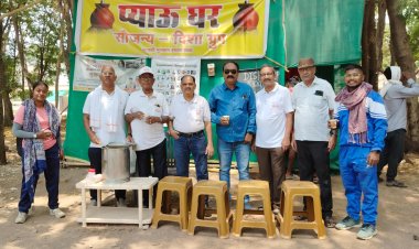 भीषण गर्मी में राहत का ठिकाना बना ‘दिशा’ का प्याऊ, शीतल जल और छाछ से राहगीरों को मिल रहा सुकून