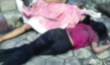 दर्दनाक हादसा, छत से गिरने पर युवक की मौत, युवती की हालत गंभीर