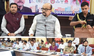 राज्यपाल की समीक्षा बैठक: जल संरक्षण, खेती और शिक्षा पर सख्त निर्देश